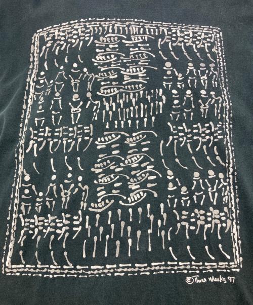 JERZEES（ジャージーズ）JERZEES (ジャージーズ) 90s プリントTシャツ ブラック サイズ:XLの古着・服飾アイテム