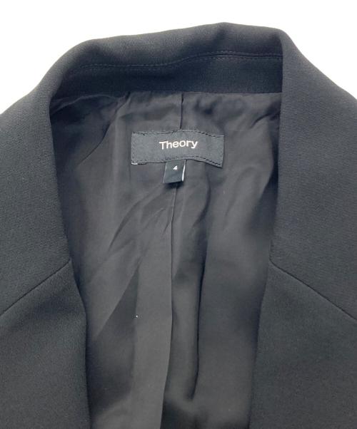theory（セオリー）theory (セオリー) Admiral Crepe Staple Blazer B ブラック サイズ:4の古着・服飾アイテム