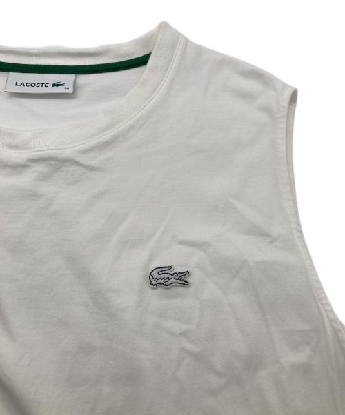 LACOSTE（ラコステ）LACOSTE (ラコステ) コンビネーションノースリーブドレス ベージュ サイズ:368の古着・服飾アイテム