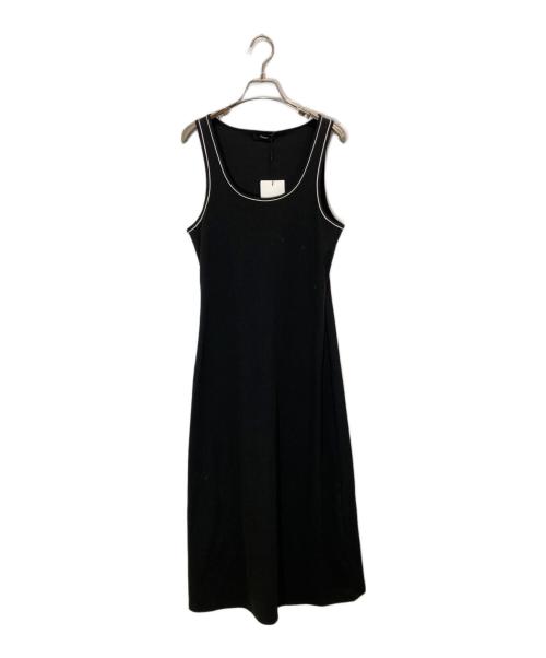 theory（セオリー）theory (セオリー) Perry Knit Rib Tank Dress ブラック サイズ:3の古着・服飾アイテム