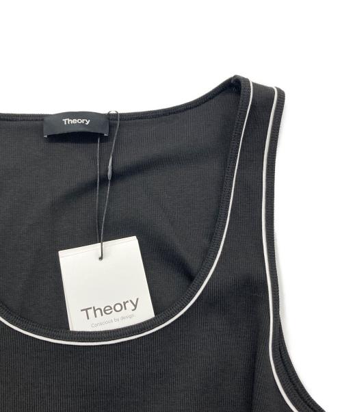 theory（セオリー）theory (セオリー) Perry Knit Rib Tank Dress ブラック サイズ:3の古着・服飾アイテム
