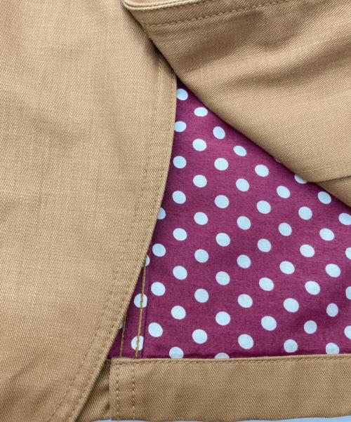 COMME des GARCONS HOMME（コムデギャルソン オム）COMME des GARCONS HOMME (コムデギャルソン オム) ワークチノテーラードジャケット ブラウン サイズ:Ｓの古着・服飾アイテム