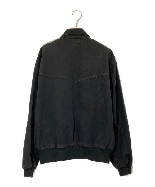BACKERS（バッカーズ）Backers (バッカーズ) デッキジャケット ブラック サイズ:Mの古着・服飾アイテム