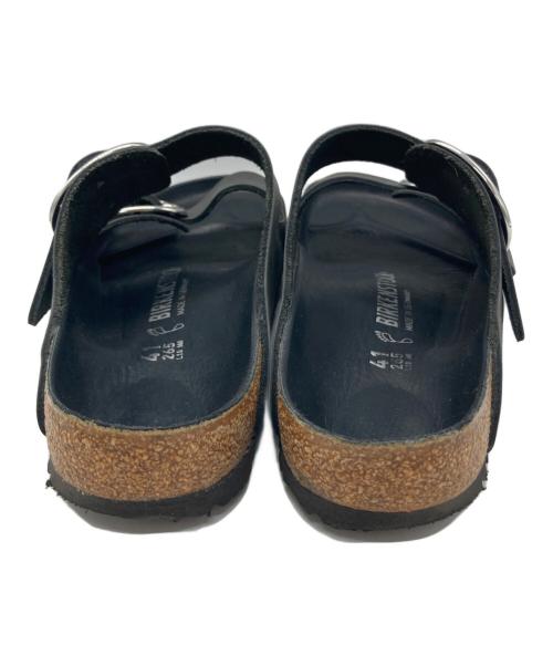 BIRKENSTOCK（ビルケンシュトック）BIRKENSTOCK (ビルケンシュトック) アリゾナビッグバックル ブラック サイズ:SIZE 26.5cmの古着・服飾アイテム