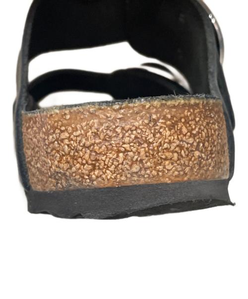 BIRKENSTOCK（ビルケンシュトック）BIRKENSTOCK (ビルケンシュトック) アリゾナビッグバックル ブラック サイズ:SIZE 26.5cmの古着・服飾アイテム