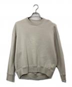 Nobleノーブル）の古着「ナッピングオーバースウェット」｜ベージュ