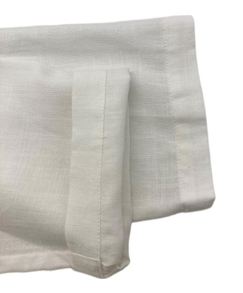 GALLARDA GALANTE（ガリャルダガランテ）GALLARDA GALANTE (ガリャルダガランテ) レース切替リネンワンピース ホワイト サイズ:Fの古着・服飾アイテム