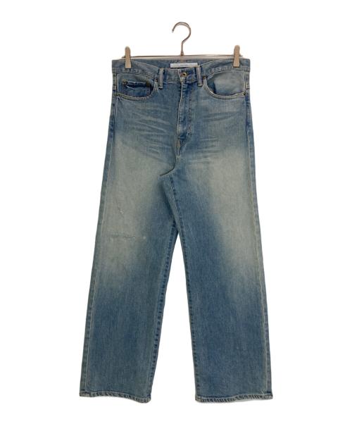 FRAMeWORK（フレームワーク）FRAMeWORK (フレームワーク) デニムストレートパンツ ブルー サイズ:36の古着・服飾アイテム
