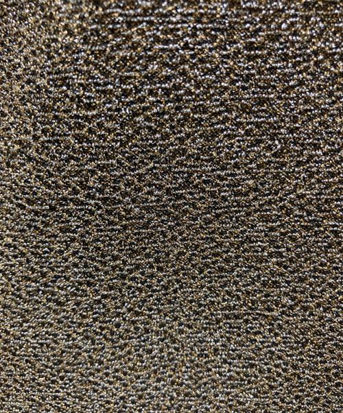 COLLAGE GALLARDAGALANTE（コラージュ ガリャルダガランテ）COLLAGE GALLARDAGALANTE (コラージュ ガリャルダガランテ) ラメカットIラインスカート ゴールド サイズ:Freeの古着・服飾アイテム