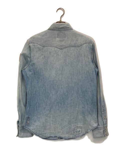 POLO RALPH LAUREN（ポロ・ラルフローレン）POLO RALPH LAUREN (ポロ・ラルフローレン) ウエスタンシャツ インディゴ サイズ:Mの古着・服飾アイテム