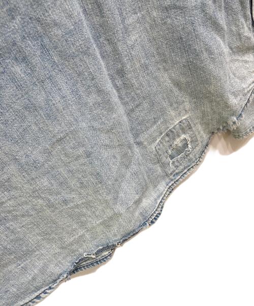 POLO RALPH LAUREN（ポロ・ラルフローレン）POLO RALPH LAUREN (ポロ・ラルフローレン) ウエスタンシャツ インディゴ サイズ:Mの古着・服飾アイテム