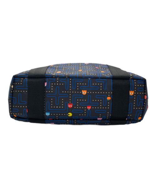 LeSportsac（レスポートサック）LeSportsac (レスポートサック) PACMAN (パックマン) コラボトートバッグ ネイビーの古着・服飾アイテム