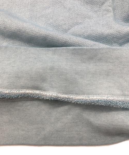 good on（グッドオン）good on (グッドオン) ラグランクルースウェット ブルー サイズ:Lの古着・服飾アイテム