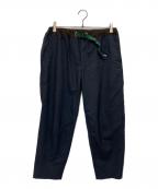 kolor/BEACONカラービーコン）の古着「ウールトロピカルアンクルスラックス ネイビー」｜ネイビー