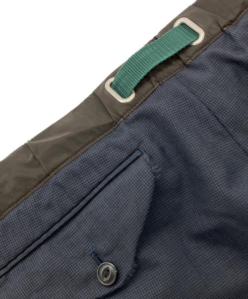 kolor/BEACON（カラービーコン）kolor/BEACON (カラービーコン) ウールトロピカルアンクルスラックス ネイビー ネイビー サイズ:1の古着・服飾アイテム