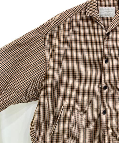KOLOR（カラー）KOLOR (カラー) ギンガムチェックオーバーシャツ ベージュ サイズ:2の古着・服飾アイテム
