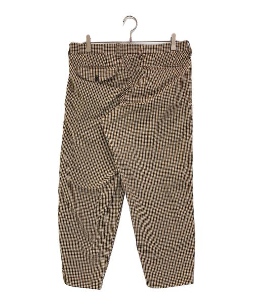 KOLOR（カラー）KOLOR (カラー) NCギンガムチェック2Pパンツ ベージュ サイズ:2の古着・服飾アイテム