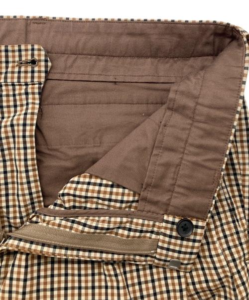 KOLOR（カラー）KOLOR (カラー) NCギンガムチェック2Pパンツ ベージュ サイズ:2の古着・服飾アイテム