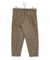 KOLOR（カラー）の古着「NCギンガムチェック2Pパンツ」｜ベージュ