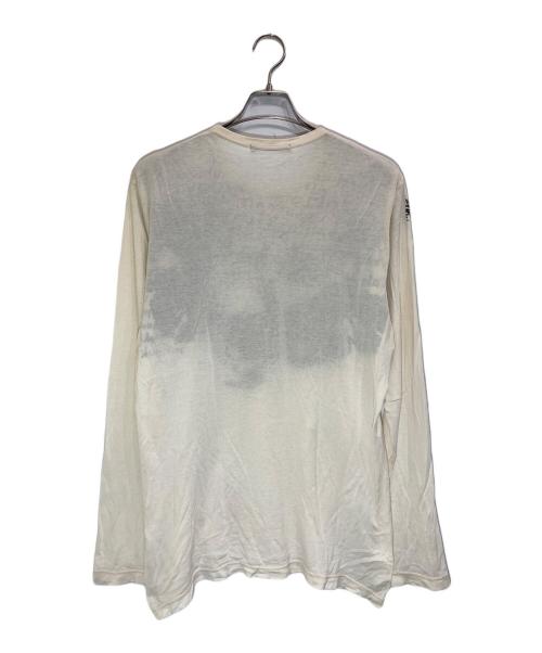 JUNYA WATANABE COMME des GARCONS（ジュンヤワタナベ コムデギャルソン）JUNYA WATANABE COMME des GARCONS ((ジュンヤワタナベ コムデギャルソン) スカルプリントカットソー ベージュ サイズ:Mの古着・服飾アイテム