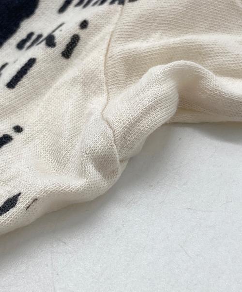 JUNYA WATANABE COMME des GARCONS（ジュンヤワタナベ コムデギャルソン）JUNYA WATANABE COMME des GARCONS ((ジュンヤワタナベ コムデギャルソン) スカルプリントカットソー ベージュ サイズ:Mの古着・服飾アイテム