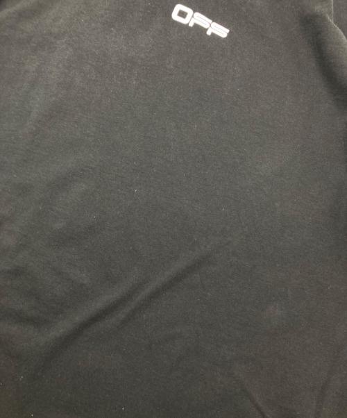 OFFWHITE（オフホワイト）OFFWHITE (オフホワイト) Airport Tape L/S Tee ブラック サイズ:XXLの古着・服飾アイテム