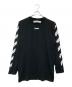 OFFWHITE（オフホワイト）の古着「Airport Tape L/S Tee」｜ブラック