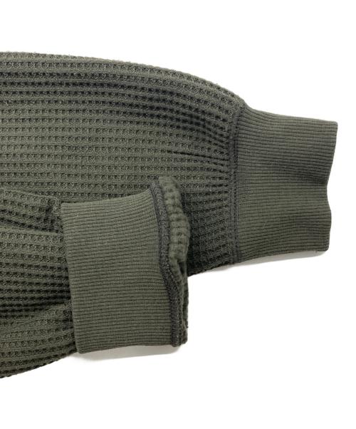 THE NORTH FACE（ザ ノース フェイス）THE NORTH FACE (ザ ノース フェイス) Long-Sleeve Warm Waffle Crew オリーブ サイズ:XLの古着・服飾アイテム