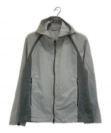 JOSEPH（ジョゼフ）の古着「クールドッツストレッチ フードブルゾン」｜グレー