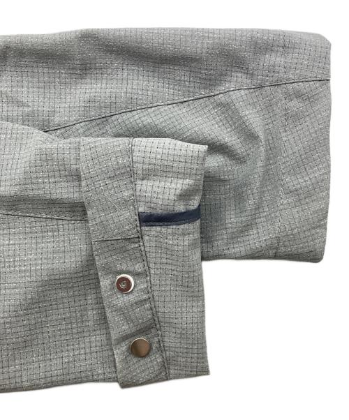 JOSEPH（ジョゼフ）JOSEPH (ジョゼフ) クールドッツストレッチ フードブルゾン グレー サイズ:SIZE 48の古着・服飾アイテム