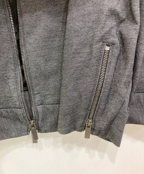 JOSEPH（ジョゼフ）JOSEPH (ジョゼフ) ウーステッドモックロディブルゾン グレー サイズ:48の古着・服飾アイテム