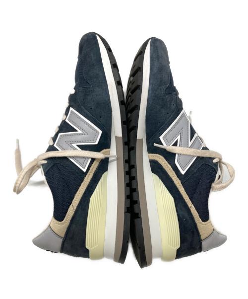 NEW BALANCE（ニューバランス）NEW BALANCE (ニューバランス) ローカットスニーカー ネイビー サイズ:27.5の古着・服飾アイテム