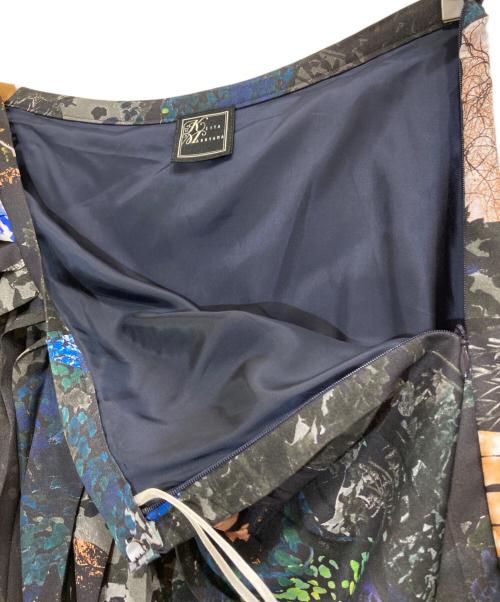 KEITA MARUYAMA（ケイタマルヤマ）KEITA MARUYAMA (ケイタマルヤマ) 総柄フレアスカート マルチカラー サイズ:SIZE 1の古着・服飾アイテム