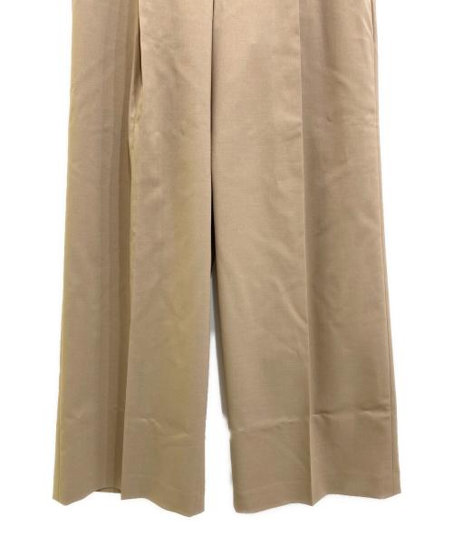 Noble（ノーブル）Noble (ノーブル) エステルツイルストレッチスラックスパンツ 3 ベージュ サイズ:40の古着・服飾アイテム