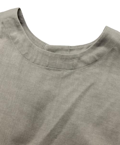 BEARDSLEY（ビアズリー）BEARDSLEY (ビアズリー) ショートベスト グレー サイズ:freeの古着・服飾アイテム