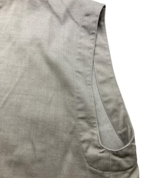 BEARDSLEY（ビアズリー）BEARDSLEY (ビアズリー) ショートベスト グレー サイズ:freeの古着・服飾アイテム