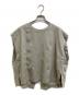 BEARDSLEY（ビアズリー）の古着「ショートベスト」｜グレー