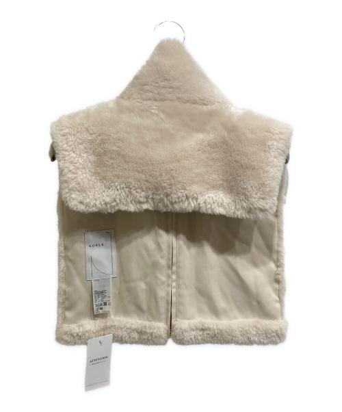 Noble（ノーブル）Noble (ノーブル) スノーボアネックウォーマー アイボリー サイズ:-の古着・服飾アイテム