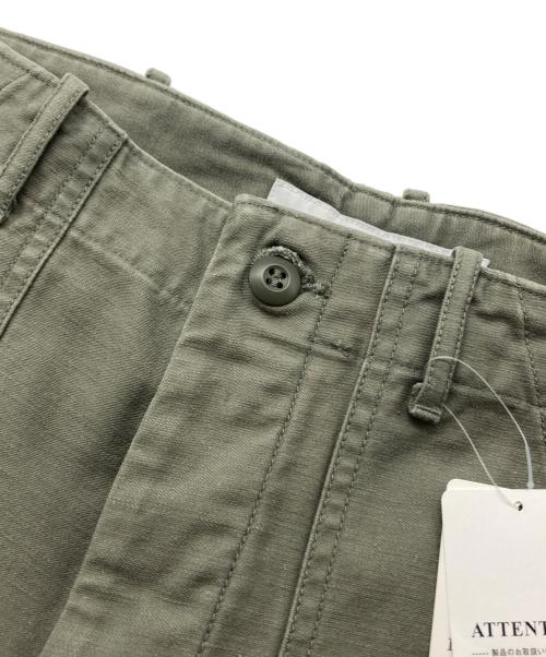 FRAMeWORK（フレームワーク）FRAMeWORK (フレームワーク) ムラバックサテンベイカーパンツ オリーブ サイズ:38の古着・服飾アイテム