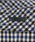 中古・古着 BURBERRY BLUE LABEL (バーバリーロンドンブルーレーベル) グレンチェックノースリーブワンピース ブルー×ホワイト サイズ:38：5000円