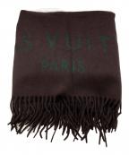 LOUIS VUITTONルイ ヴィトン）の古着「カシミヤ大判ストール」｜ブラウン