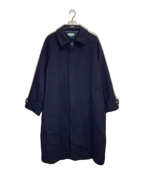 MAISON SPECIAL（メゾンスペシャル）MAISON SPECIAL (メゾンスペシャル) SUPER140Sウールプライムオーバーステンカラーコート ネイビー サイズ:Ⅿの古着・服飾アイテム