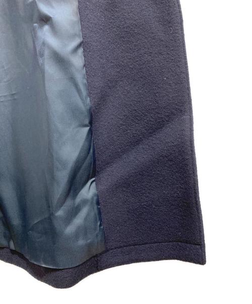 MAISON SPECIAL（メゾンスペシャル）MAISON SPECIAL (メゾンスペシャル) SUPER140Sウールプライムオーバーステンカラーコート ネイビー サイズ:Ⅿの古着・服飾アイテム