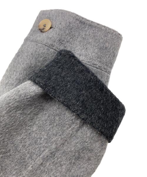 RING JACKET（リングジャケット）RING JACKET (リングヂャケット) ダブルフェイスジップアップジャケット グレー サイズ:2の古着・服飾アイテム