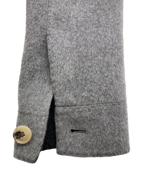 RING JACKET（リングジャケット）RING JACKET (リングヂャケット) ダブルフェイスジップアップジャケット グレー サイズ:2の古着・服飾アイテム