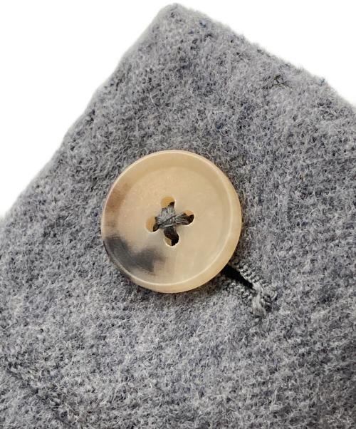 RING JACKET（リングジャケット）RING JACKET (リングヂャケット) ダブルフェイスジップアップジャケット グレー サイズ:2の古着・服飾アイテム
