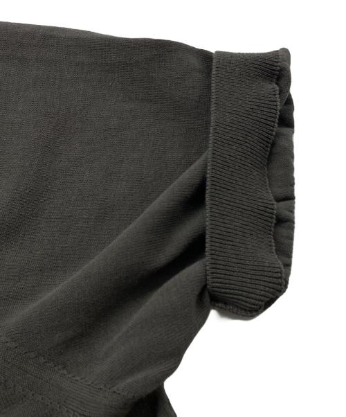 RING JACKET Napoli（リングジャケット ナポリ）RING JACKET Napoli (リングジャケット ナポリ) ハイゲージコットンS/Sニット ブラウン サイズ:3の古着・服飾アイテム