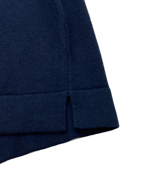 GRAN SASSO（グランサッソ）GRAN SASSO (グランサッソ) 12ゲージソフトコットンS/Sクルーネックニット ネイビー サイズ:46の古着・服飾アイテム