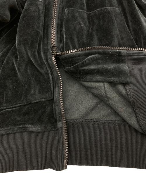 LACOSTE LIVE（ラコステライブ）LACOSTE LIVE (ラコステライブ) ベロアトラックジャケット ブラック サイズ:Sの古着・服飾アイテム