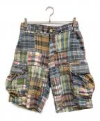 POLO RALPH LAURENポロ・ラルフローレン）の古着「チェックカーゴショーツ」｜マルチカラー
